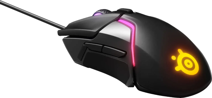 Picture of Steelseries - Rival 600 Wired Optical Gaming Mouse With Rgb Lighting - Black