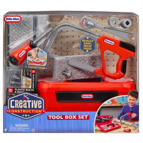 Picture of play set LITTLE TIKES CREATIVE CONSTRUCTION TOOL BOX SET