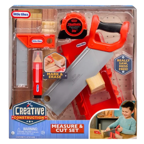 Picture of play set LITTLE TIKES CREATIVE CONSTRUCTION MEASURE & CUT SET