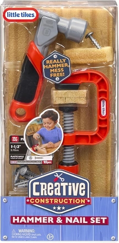 Picture of play set LITTLE TIKES CREATIVE CONSTRUCTION HAMMER & NAIL SET