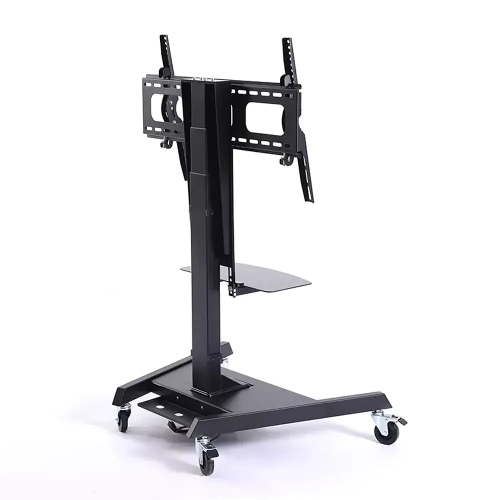 Picture of Gamvity Height Adjustable Motorized Ceiling TV Mount Drop Down Motorized TV Lift Stand