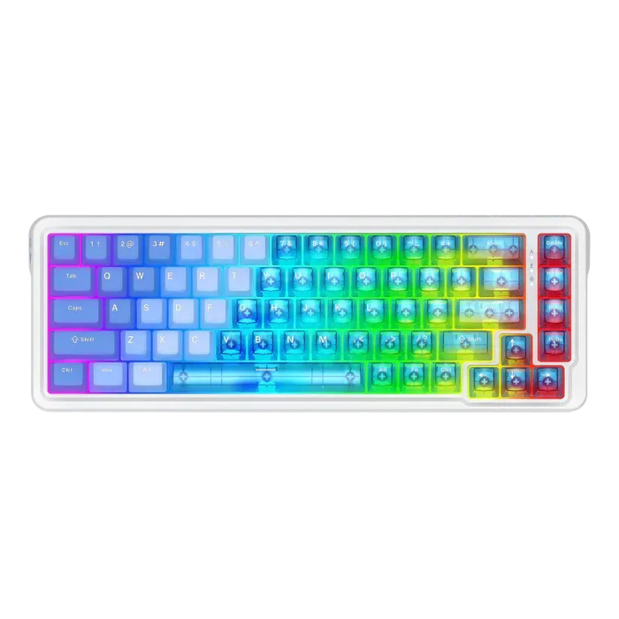 Picture of Redragon NOVA K709 HE Rapid Trigger Gaming Keyboard (Transparent Blue Keycaps)
