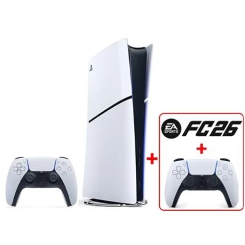 Show details for Sony PS5 Digital Edition Console Slim + EA Sports FC26