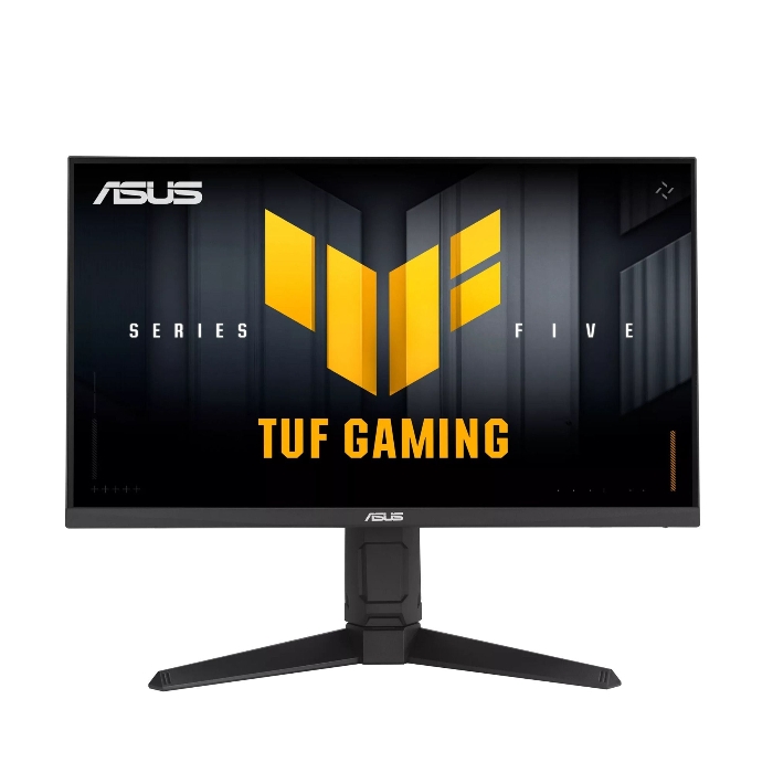 صورة شاشة ألعاب Asus TUF Gaming VG259QMRL5A مقاس 24.5 بوصة، بدقة FHD، وتقنية IPS سريعة، ومعدل تحديث 310 هرتز (مع كسر السرعة)، وزمن استجابة 0.3 مللي ثانية، وتقنية AMD FreeSync Premium.