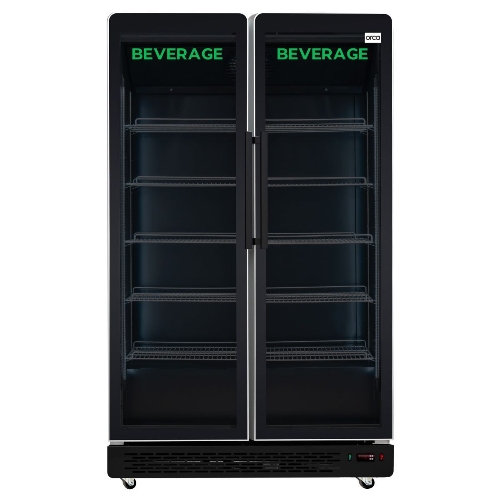 Show details for Orca Double Door Cooler 1090 Liters, Black - OR-LT1250CF