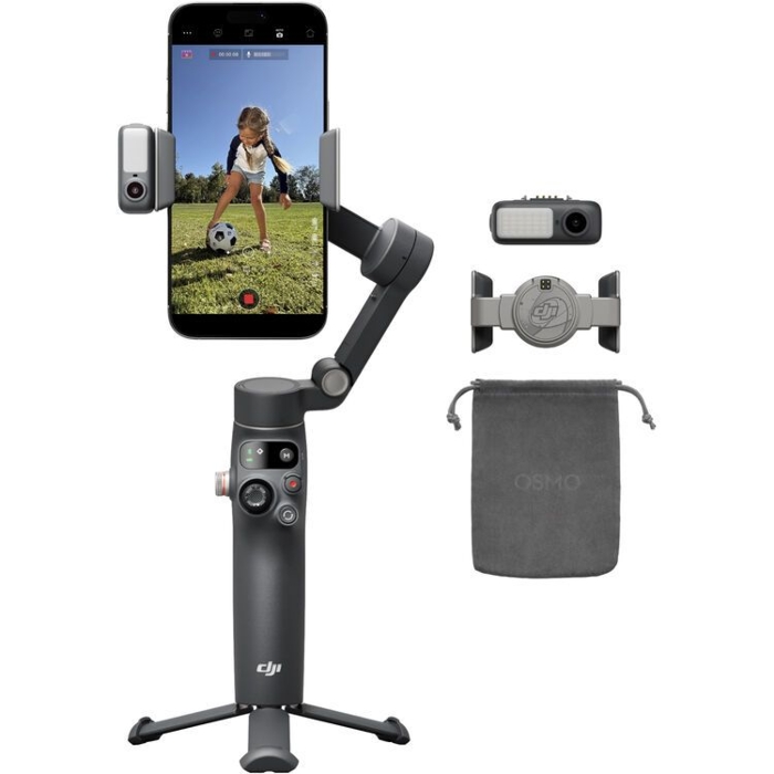 صورة مثبت الهاتف الذكي DJI Osmo Mobile 8 – رمادي