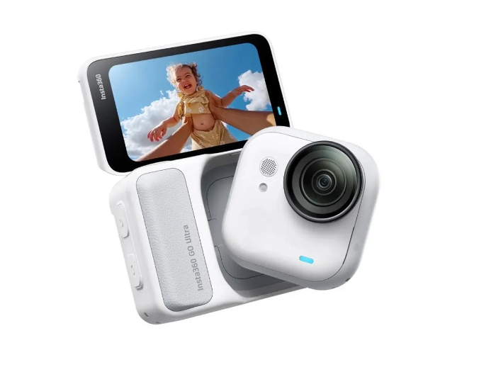 صورة كاميرا الحركة INSTA360 GO Ultra – أبيض