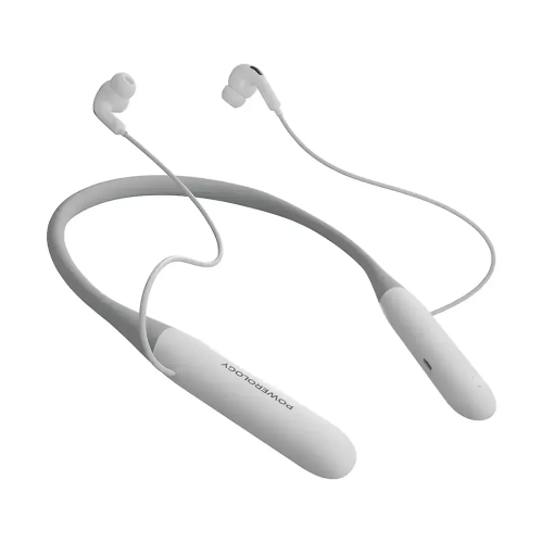 Show details for Powerology Toneflex ENC Wireless Neckband - White