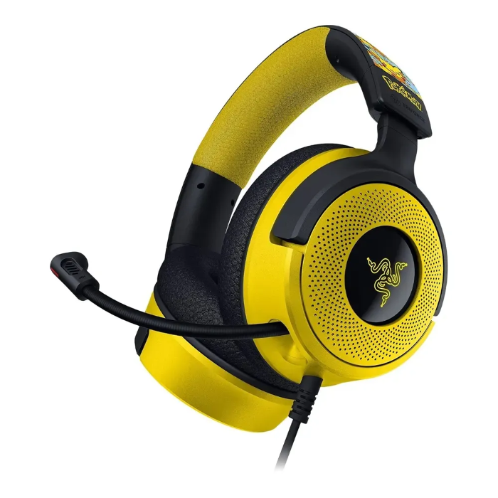 صورة سماعة رأس Razer Kraken V4 X السلكية للألعاب - إصدار Pokémon