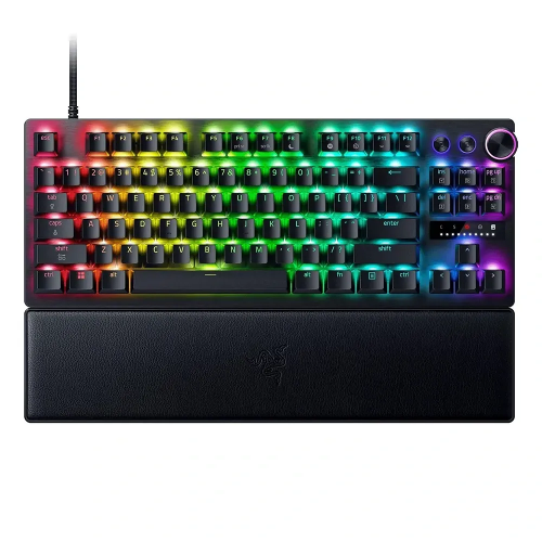 Picture of Razer Huntsman V3 Pro Tenkeyless 8KHz Esports Wired Gaming Keyboard Analog Optical Switch Gen-2 - Black