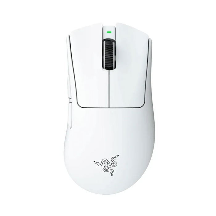 Picture of Razer DeathAdder V4 Pro Gaming Mouse – 45,000 DPI, 900 IPS, Gen-4 Optical Switches, 8,000 Hz Polling, 6 Buttons (White)