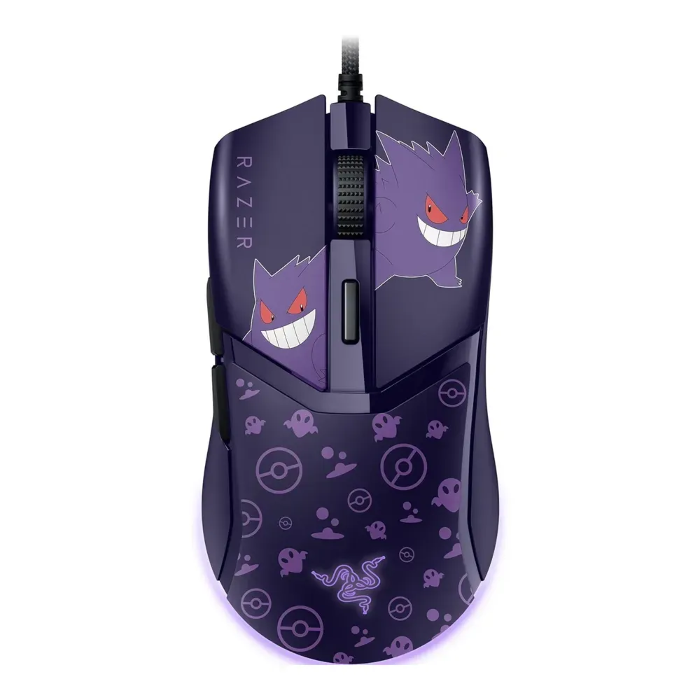 صورة ماوس الألعاب السلكي خفيف الوزن Razer Cobra مع إضاءة Razer Chroma RGB - Gengar إصدار