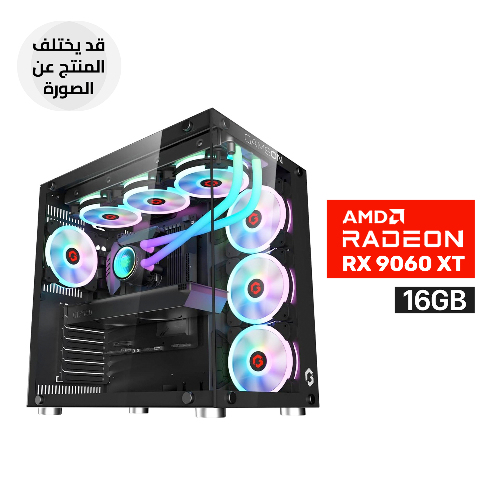 Picture of Gaming PC RYZEN 7-9700X, GIGABYTE B650 Motherboard, 16GB DDR5 RAM, 1TB SSD NVMe, Asrock Radeon RX 9060 XT 16GB VGA, 750 WATT GOLD PSU, L240 Liquid Cooler, GameOn Emperor Arctic II Series Case with 7x ARGB Fans, USB WIFI Adapter, Windows 11 Pro (License)