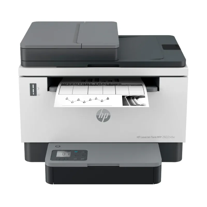 Picture of HP LaserJet Tank MFP 2602sdw - 22ppm / 600dpi / A4 / USB / Wi-Fi / LAN - Printer