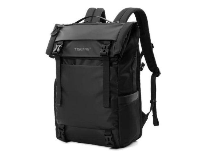 صورة حقيبة ظهر سفر قابلة للتوسيع Tigernu T-B91025 - أسود