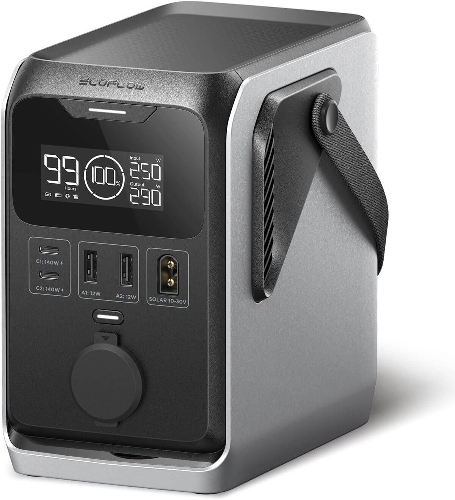 Show details for EcoFlow RIVER 300 Portable Power Station – Dark Grey (Solar panels not included)