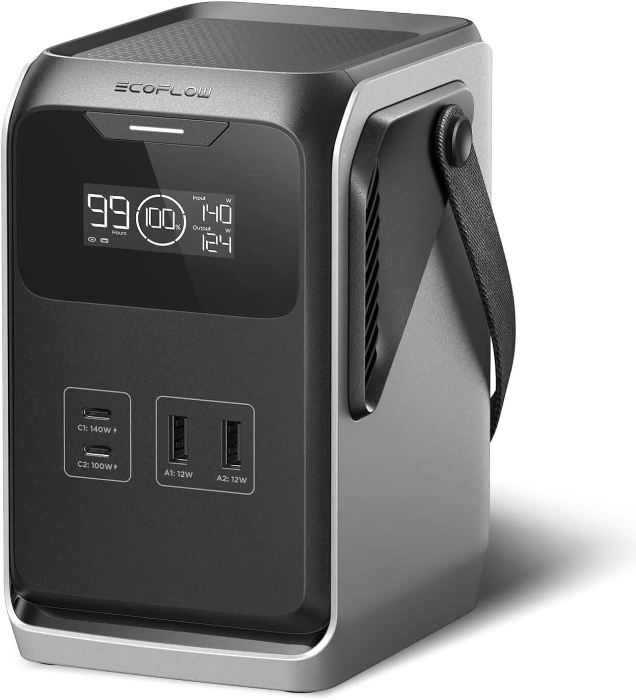 Picture of EcoFlow Trail 200 DC 192Wh Portable Power Station - Dark Grey (Solar panels not included)