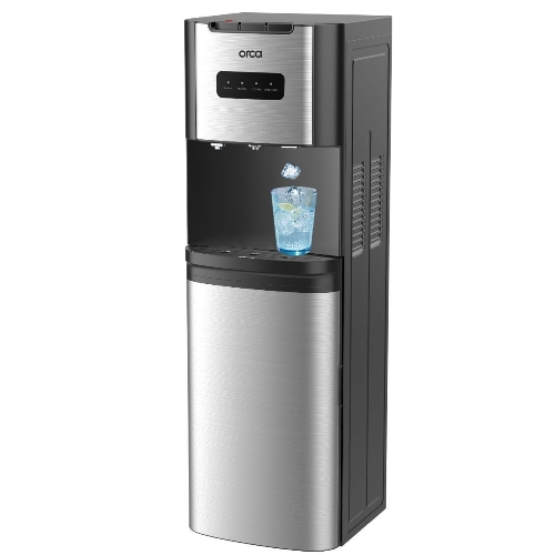 Show details for Orca Freestanding Water and Ice Dispenser, 8Kg, Black - ORQRB-21-01I