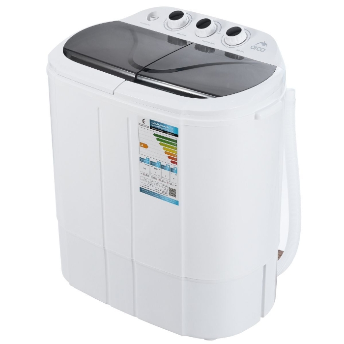 Picture of Orca Mini Twin Tub Washer 3Kg, White - ORWM3050