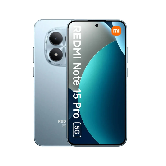 صورة ريدمي نوت 15 برو (رامات  12 جيجابايت + ذاكرة تخزين 256 جيجابايت) 5G - أزرق جليدي