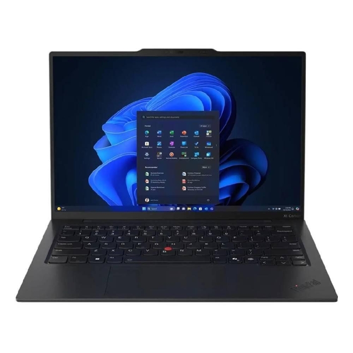 Picture of Lenovo ThinkPad X1 Carbon Laptop, Intel Core Ultra 7, 14", 64GB, 1TB SSD, Integrated Intel Graphics, Windows 11 Pro, 21NX000RGR - Black