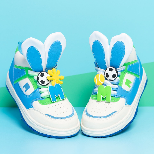 Picture of MADMIA HOP HOP HI TOPS - BLUE 26( HOP HOP HI TOPS-B-26)