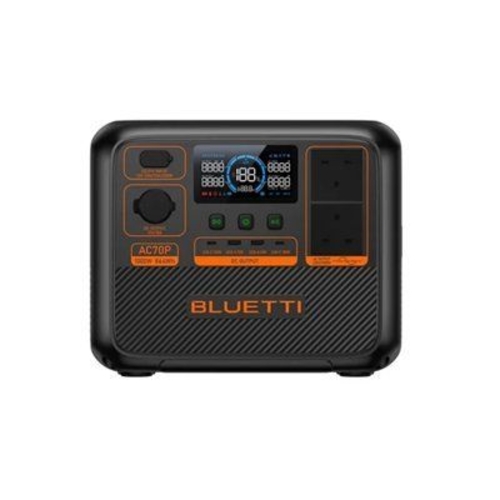 Picture of BLUETTI Portable Power Station 1000W AC70P – Black (Solar panels not included)