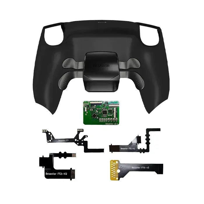 Picture of Besavior Diy Kit For Ps5 Controller - Black