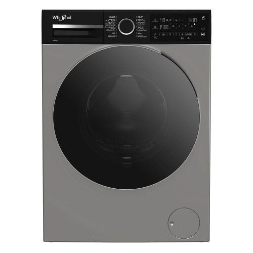 Picture of Whirlpool Front Load Washing Machine, 12kg Washing Capacity, 8kg Drying Capacity, WWD 128144D SBME – Silver
