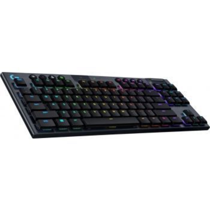 Picture of Logitech G915 TKL Tenkeyless Lightspeed Wireless RGB Mechanical Gaming Keyboard - Carbon Tactile