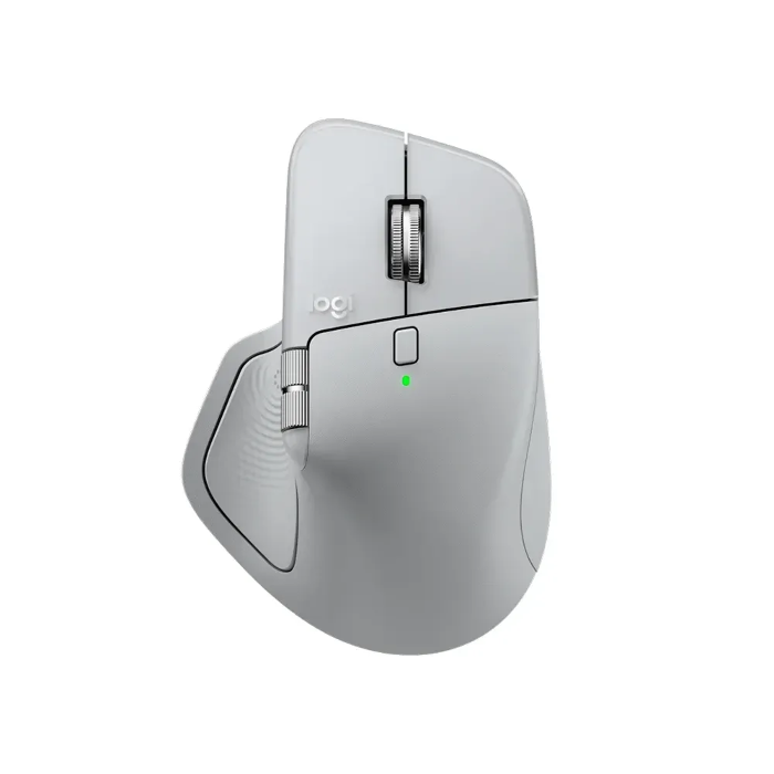 Picture of Logitech MX Master 4 Wireless Mouse – Pale Gray ( Precision, Speed & Haptic Control )