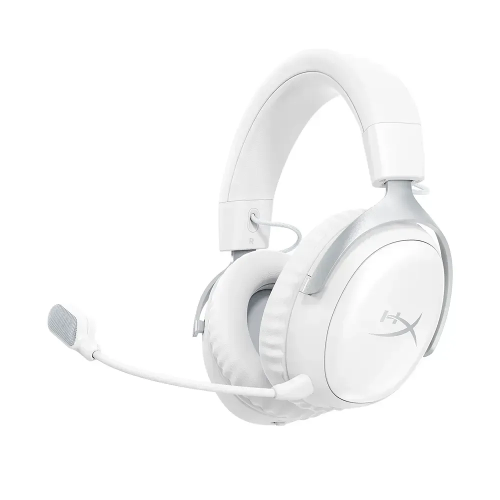 عرض تفاصيل سماعة ألعاب لاسلكية HyperX Cloud III S (أبيض)