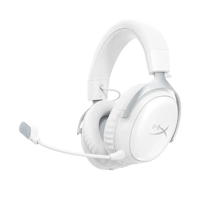 صورة سماعة ألعاب لاسلكية HyperX Cloud III S (أبيض)