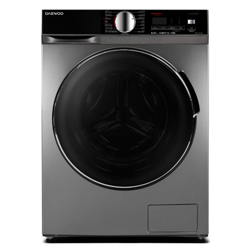 Show details for Daewoo Front Load Washing Machine, 13 kg, 1400 rpm, DW-F1371SL – Silver