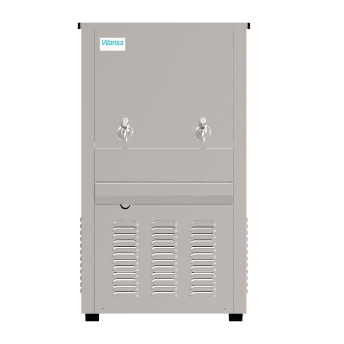 صورة مبرد مياه العمودي باب العلوي مغلق ، 98 لتر ، (WGWC150CTA-IPX4) من الفولاذ المقاوم للصدأ