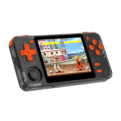 Picture of Porodo Gaming Retro Arcade Gaming Console - Orange Black