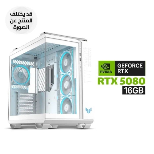 Picture of Gaming PC – AMD Ryzen 7 9800X3D, ROG STRIX X870-A WiFi 7 Motherboard, 32GB DDR5 RAM, Samsung 990 Pro 2TB Gen4 SSD, RTX 5080 16GB White GPU, ROG Strix 1000W Platinum PSU, LC III 360 ARGB LCD Cooler, Asus Tuf Gaming GT502 Horizon, Win 11 Pro