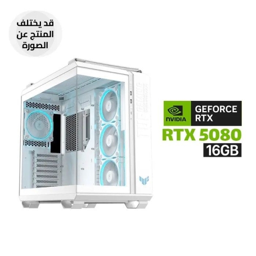 Picture of AMD RYZEN 7-9800X3D,ASUS ROG STRIX X870-A WI-FI7,64GB D5 RAM,2TB SSD GEN-5, RTX 5080 16GB, ASUS ROG STRIX 1000 WATT PSU White,ASUS PRIME L360 Liquid Cooler White,Asus TUF Gaming GT502 Case White,ASUS TUF 3x Fans White,Win 11 Pro License