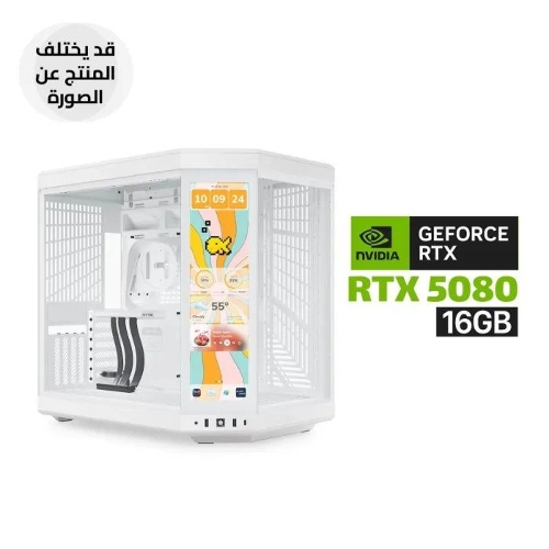 Picture of Intel Ultra 9-285K,Asus Rog Strix Z890-A WIFI,Kingston 64GB D5 RAM,2TB Gen-5 NVMe, RTX 5080 16GB, ASUS ROG III STRIX LC 360 Wht,ASUS TUF 1000W GOLD PSU,HYTE Y70 Touch Infinite Display Mid Tower Whit,ASUS TUF 6X Fans,Win11 Pro (License)