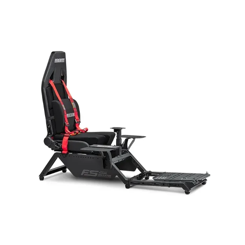 Picture of Next Level Racing Flight Simulator Boeing Commercial Edition - Red (Shown with Optional Equipment (Not Included)(