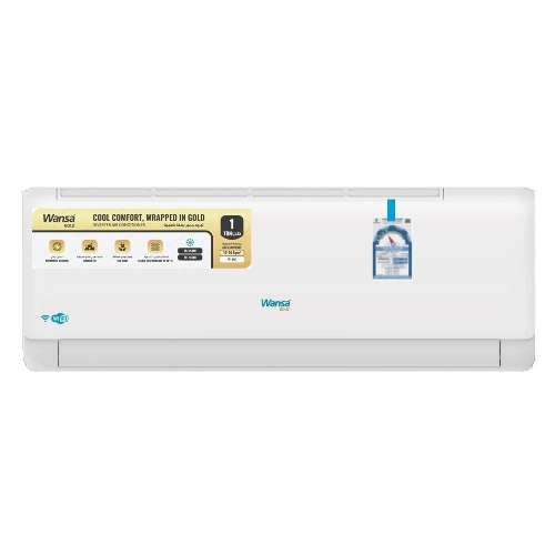 Picture of Wansa GOLD Inverter Split Air Conditioner, 1 Ton, 11600 BTU T4, Wi-Fi – White