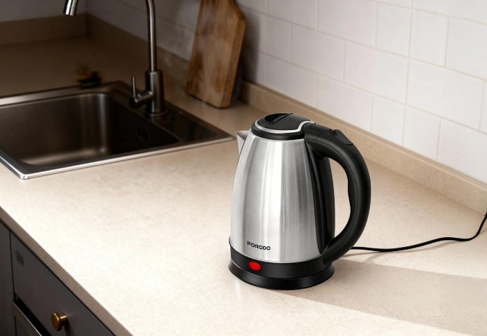 Picture of PORODO PYRO ELECTRIC STAINLESS STEEL KETTLE