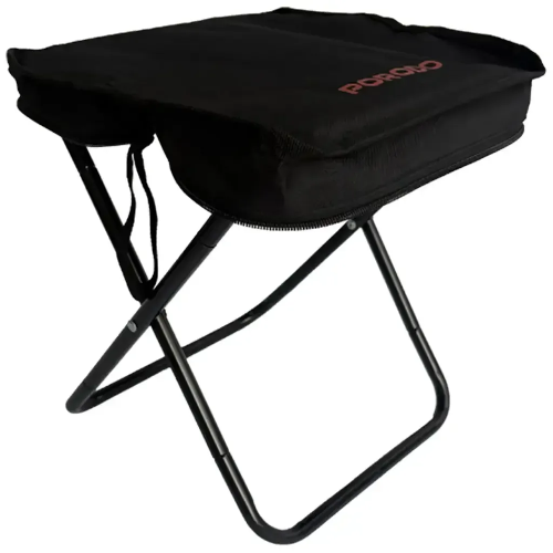Picture of *Porodo* Lifestyle Quick-Fold Portable Camping Seat - Black