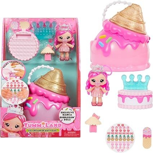Picture of Yummiland Beauty Bag Playset + Lip Gloss Doll asstd