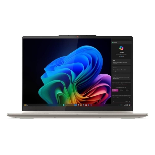 Picture of Lenovo Yoga 7 2-in-1, AMD Ryzen AI 7 350 Processor, 16GB Memory, 1TB SSD, 70Wh Battery, Windows 11 Home, HDMI 2.1, USB-A, USB-C, MicroSD card reader, 5.0MP camera, 14 WUXGA , 83JR0095AX- Seashell