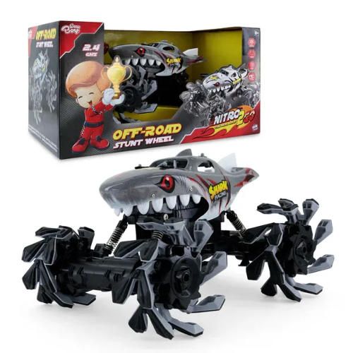 Picture of (Kids Toys)  Nitro2Go RC Off-Road Stunt Wheel (Shark)  N2G-698188