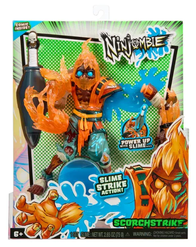 Picture of (Kids Toys)  Ninjombie Action Figure Scorchstrike  MGA-121985