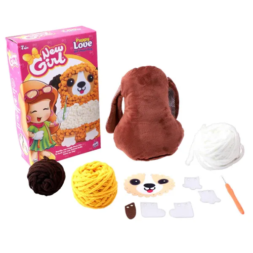 Picture of (Kids Toys)  New Girl DIY Plush Puppy Love  NG-698122