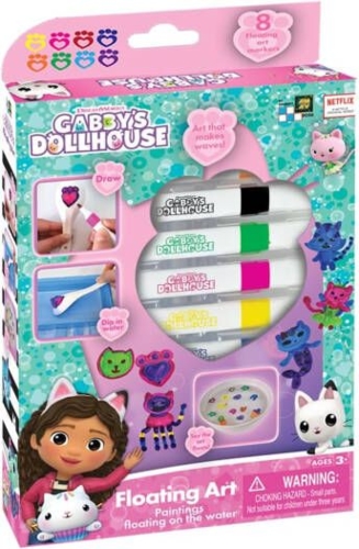 Picture of (Kids Toys)  Gabby's Dollhouse Floating Art 6 Markers  DTT-8056