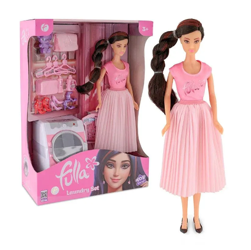 Picture of (Kids Toys)  Fulla Doll with Laundry Set  FUL-698113